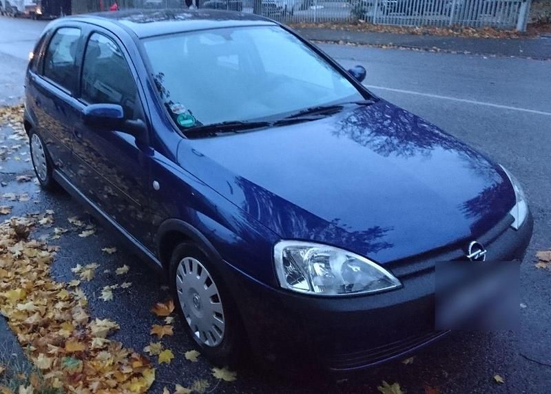 Gebraucht Opel Corsa 75 PS (55 kW) 2002 Blau Kleinwagen