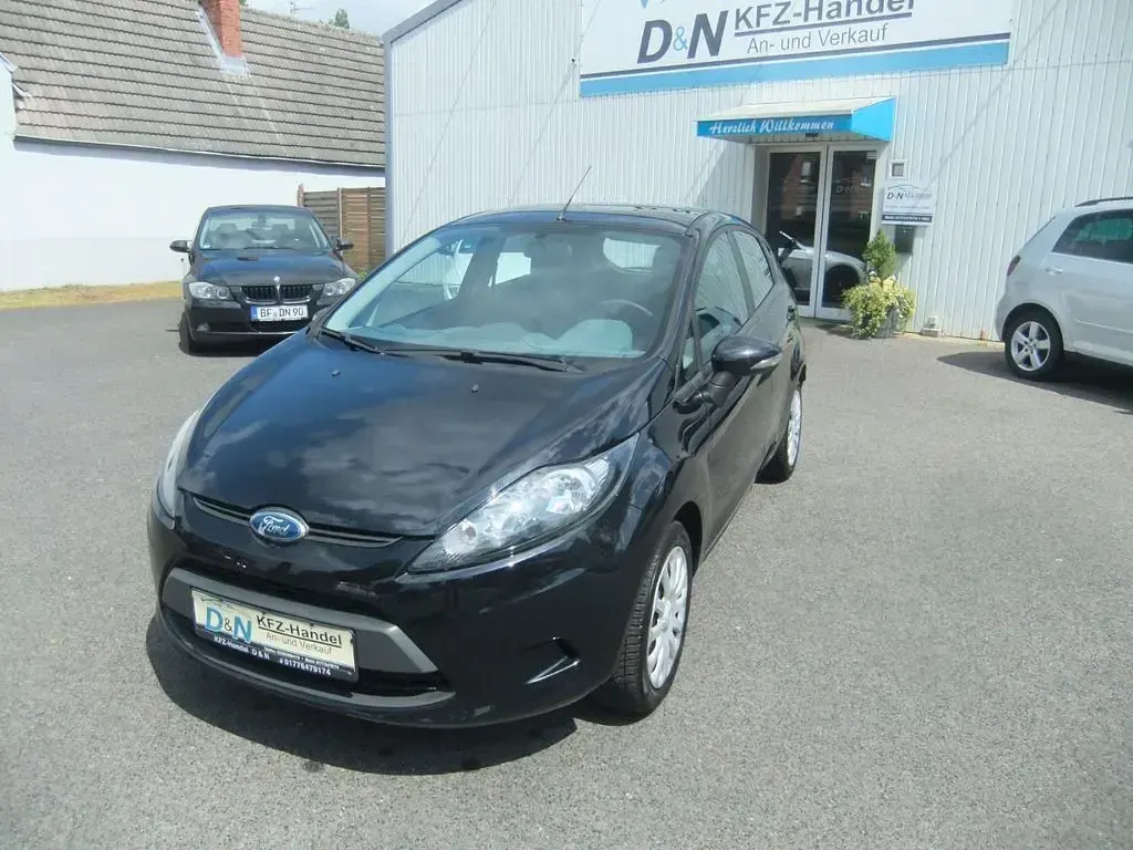 Gebraucht Ford Fiesta 82 PS (60 kW) 2009 Schwarz Limousine