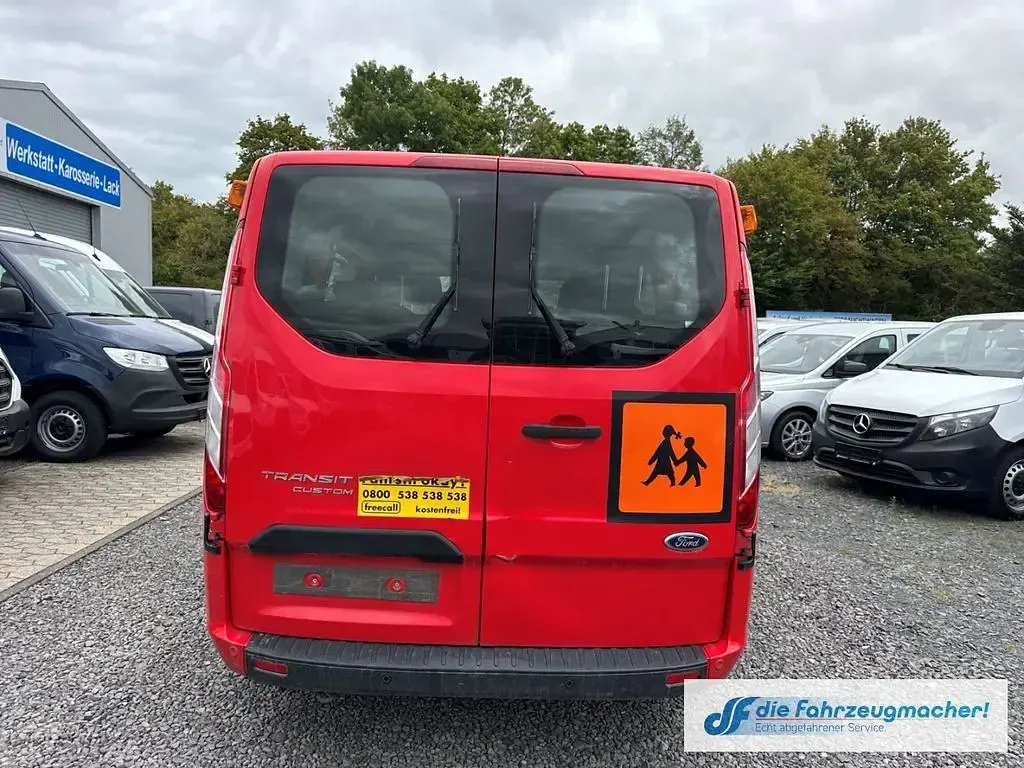 Gebraucht Ford Transit Custom Trend 105 PS (77 kW) 2018 Rot Van