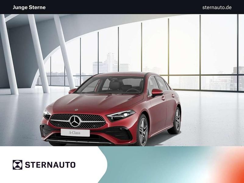 Rot Gebraucht 2024 Mercedes A220 AMG Limousine | 36.380 € (Guter Preis) - Bild 1/4