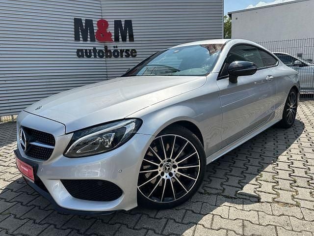 Gebraucht Mercedes C300 AMG line 245 PS (180 kW) 2017 Iridiumsilber Coupé
