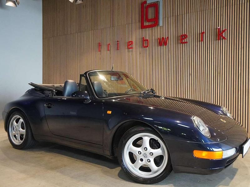 Gebraucht Porsche 911 Carrera Cabriolet 272 PS (200 kW) 1994 Nachtblau Cabrio