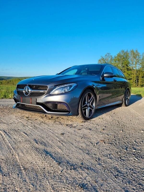 Grau Gebraucht 2017 Mercedes C63 AMG AMG Kombi | 42.490 € (Superpreis) - Bild 1/4