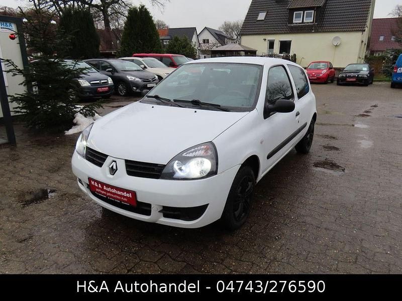 Gebraucht Renault Clio II Campus 75 PS (55 kW) 2008 Weiß Kleinwagen