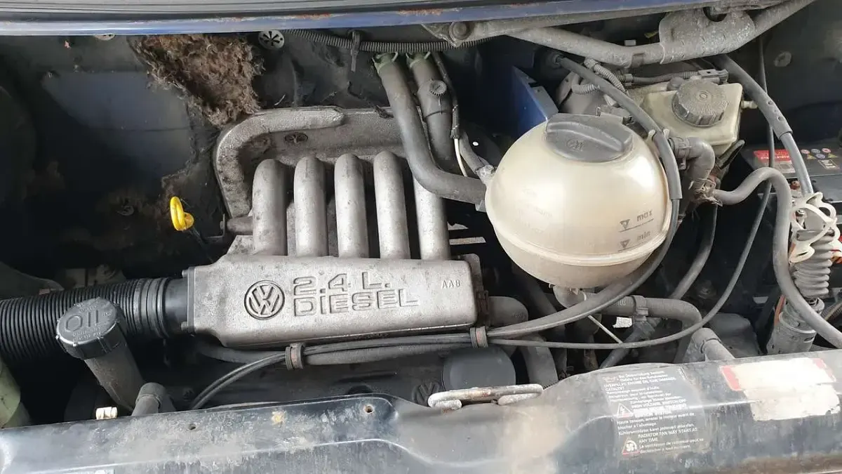 Gebraucht VW T4 77 PS (56 kW) 1996 Blau Van