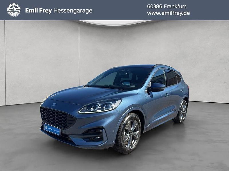 Chrome blue metallic Gebraucht 2023 Ford Kuga ST-Line X SUV | 19.950 € (Superpreis) - Bild 1/4