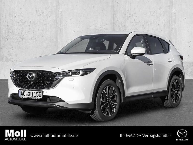 Weiss Gebraucht 2023 Mazda CX-5 Ad'Vantage SUV | 30.975 € (Guter Preis) - Bild 1/4