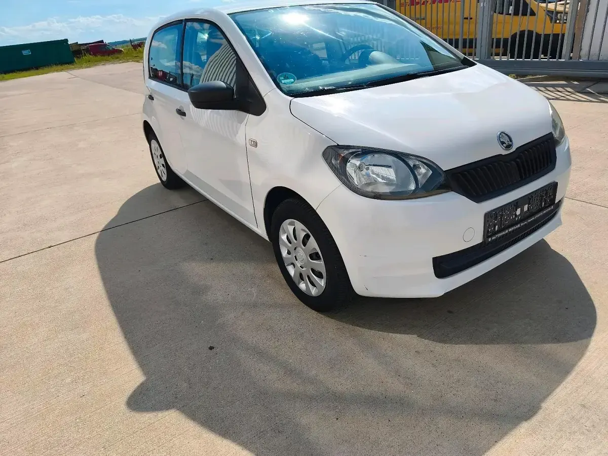 Gebraucht Skoda Citigo 70 PS (51 kW) 2014 Weiß Kleinwagen
