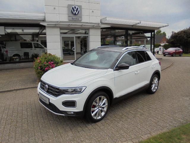 Weiß Gebraucht 2018 VW T-Roc Sportline SUV | 21.660 € (Fairer Preis) - Bild 1/4
