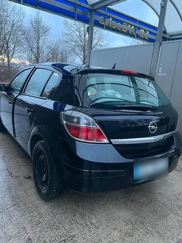 Gebraucht Opel Astra 2008 Schwarz Kleinwagen