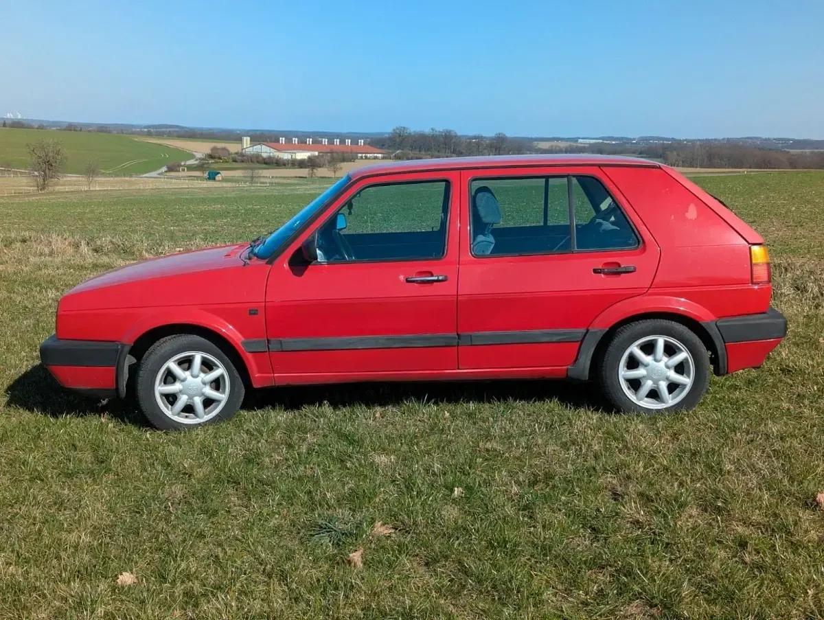 Gebraucht VW Golf III 69 PS (50 kW) 1991 Rot Kleinwagen