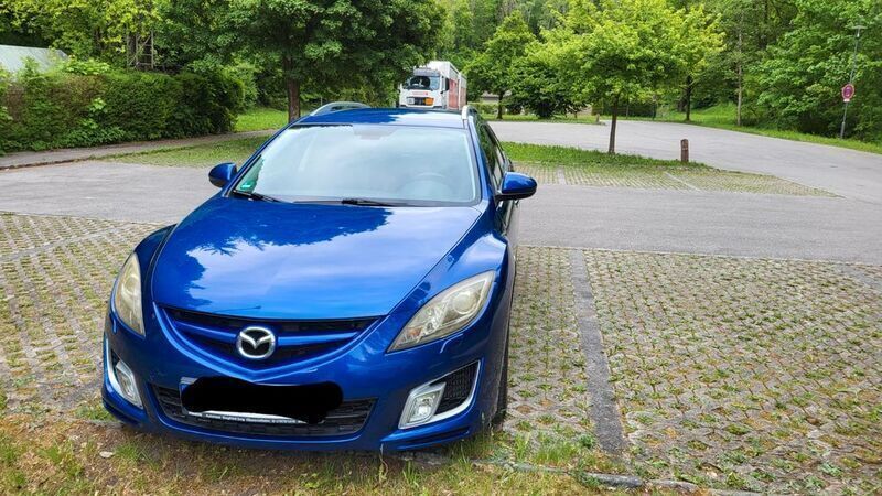 Blau Gebraucht 2009 Mazda 6 Exclusive Kombi | 2.900 € (Superpreis) - Bild 1/4