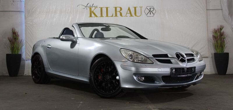 Gebraucht Mercedes SLK350 272 PS (200 kW) 2004 Silber metallic Cabrio