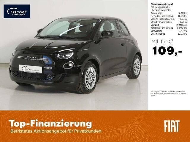 Gebraucht Fiat 500e Action 69 kW (95 PS) 2022 Schwarz Limousine