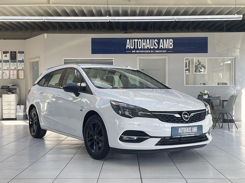 Gebraucht Opel Astra 122 PS (89 kW) 2020 Weiß Kombi