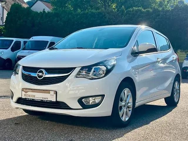 Usata Opel Karl Active 75 CV (55 kW) 2017 Bianco Utilitaria