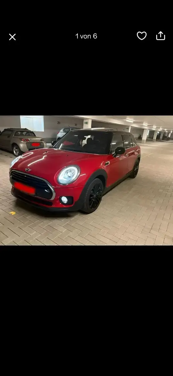 Gebraucht Mini Cooper 136 PS (100 kW) 2017 Rot Kleinwagen