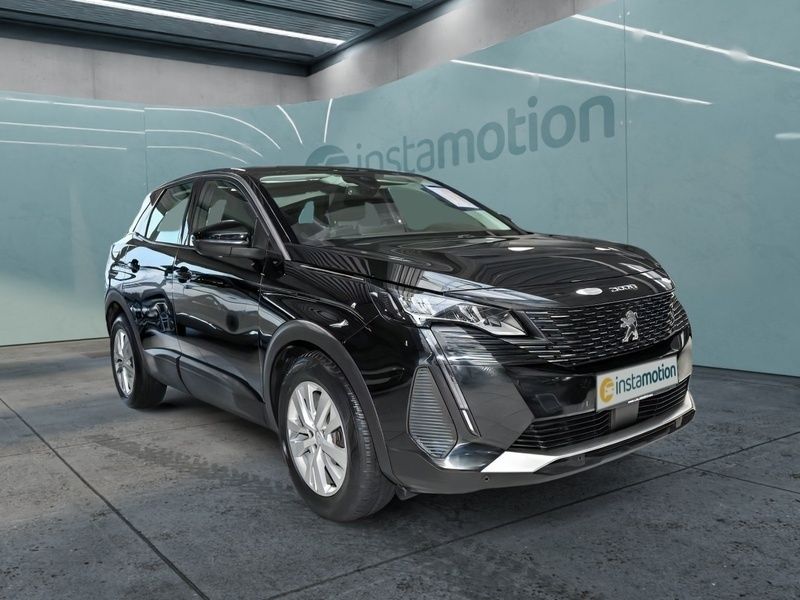 Schwarz Gebraucht 2021 Peugeot 3008 Active SUV | 27.180 € - Bild 1/4