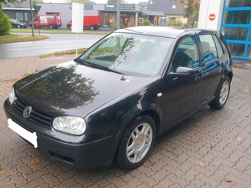 Schwarz Gebraucht 2000 VW Golf IV Limousine | 1.950 € (Fairer Preis) - Bild 1/4
