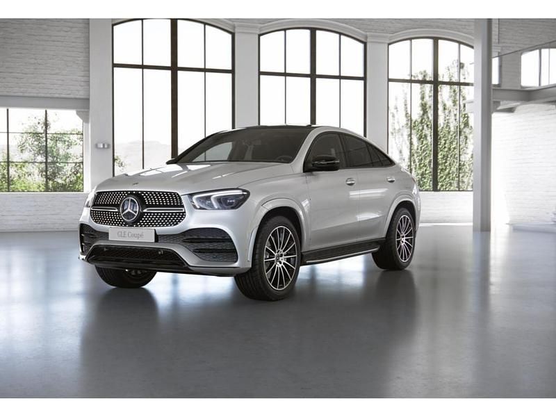 Manufaktur diamantweiß bright Gebraucht 2022 Mercedes GLE350 AMG Coupé | 69.890 € (Guter Preis) - Bild 1/4