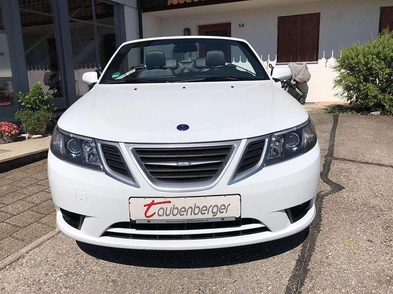 Gebraucht Saab 9-3 Cabriolet Vector 194 PS (142 kW) 2008 Arctic white Cabrio