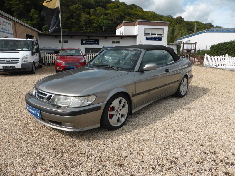 Grau Gebraucht 2003 Saab 9-3 Cabriolet Cabrio | 2.950 € (Superpreis) - Bild 1/4