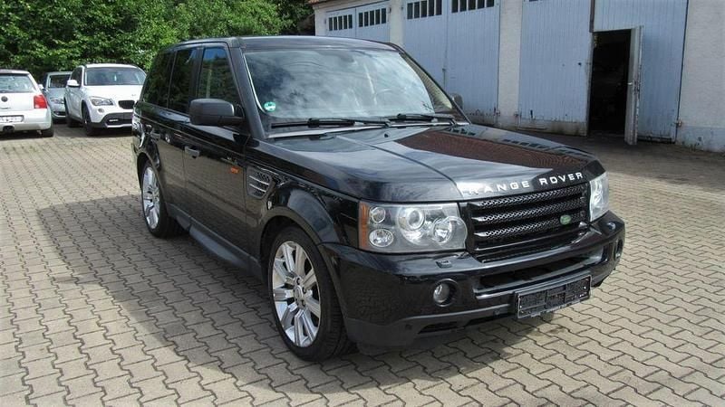 Schwarz Gebraucht 2007 Land Rover Range Rover Sport HSE SUV | 10.950 € (Fairer Preis) - Bild 1/4