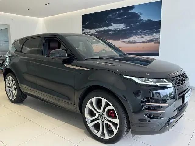Farbe: schwarz Gebraucht 2022 Land Rover Range Rover evoque Autobiography SUV | 41.900 € (Guter Preis) - Bild 1/4