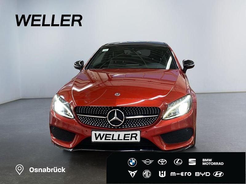 Gebraucht Mercedes C250 AMG line 211 PS (155 kW) 2017 Rot Coupé