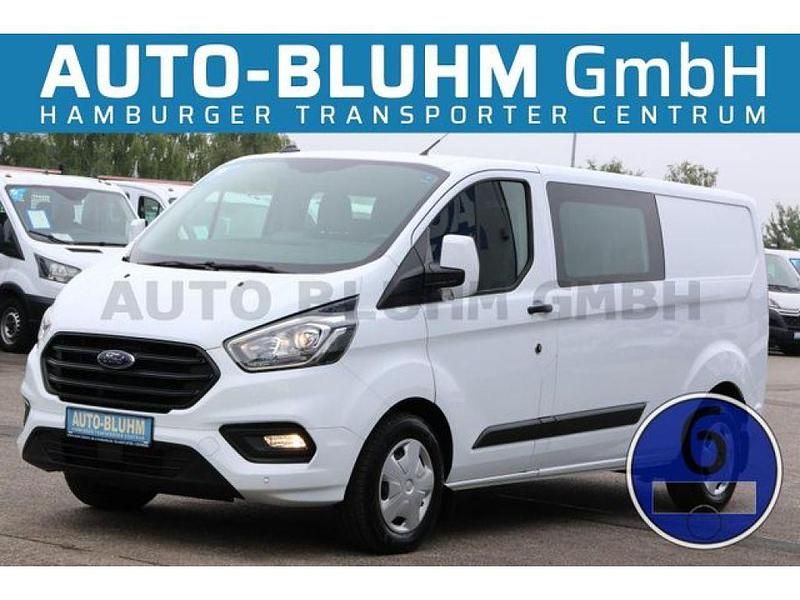 Frostweiß Gebraucht 2022 Ford Transit Custom Van | 29.631 € (Teuer) - Bild 1/4