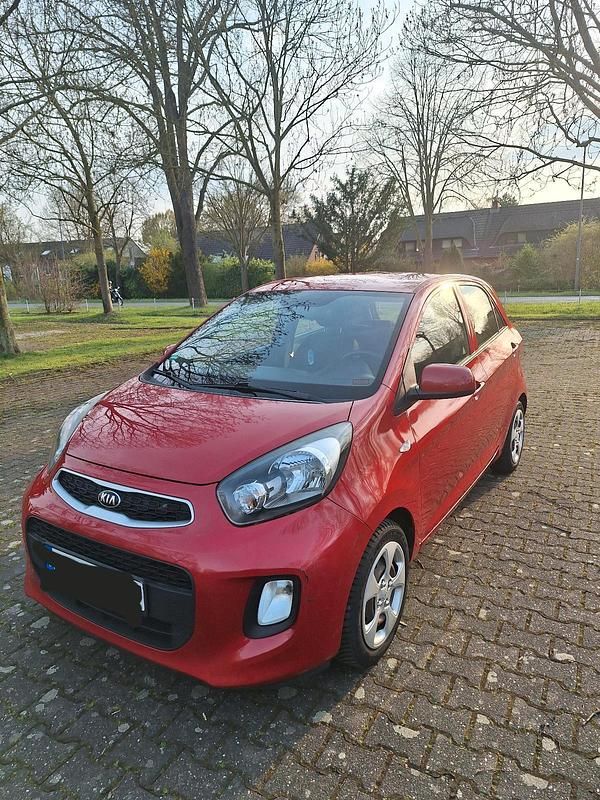 Gebraucht Kia Picanto 67 PS (49 kW) 2017 Rot Kleinwagen
