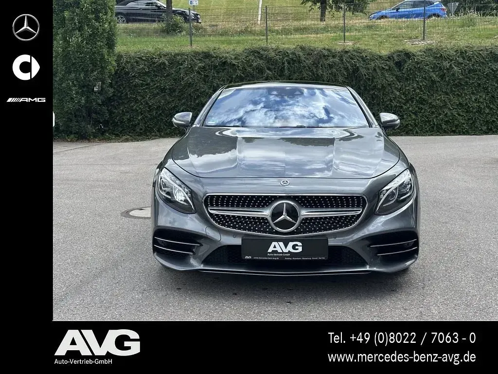 Gebraucht Mercedes S450 AMG 367 PS (269 kW) 2018 Lack selenitgrau Coupé