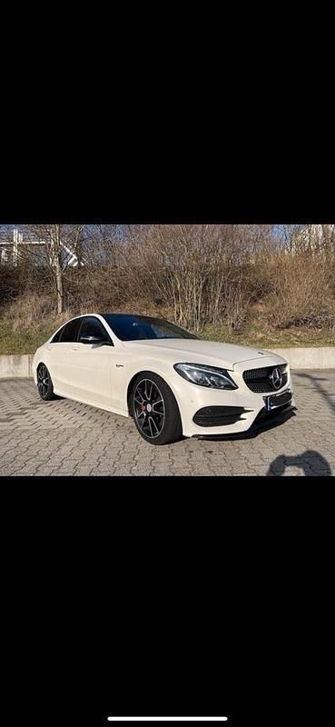 Weiß Gebraucht 2016 Mercedes C450 AMG AMG Limousine | 23.800 € (Teuer) - Bild 1/3