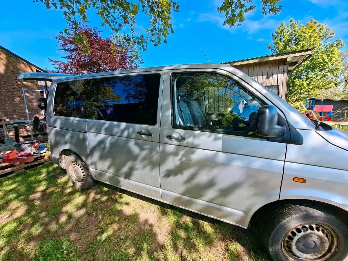 Gebraucht VW T5 104 PS (76 kW) 2003 Silber Van