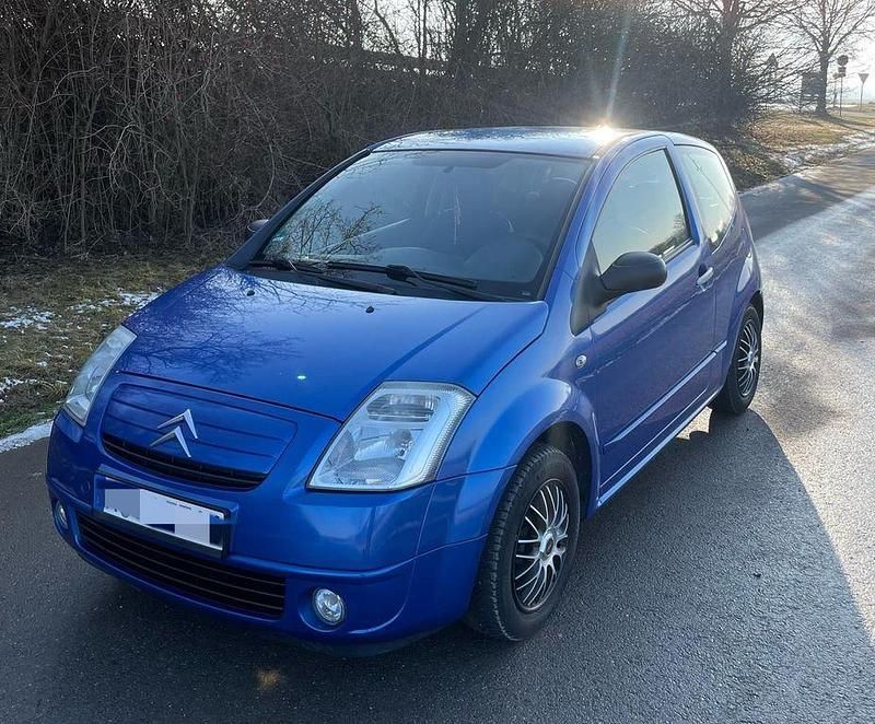 Blau Gebraucht 2005 Citroën C2 Comfort Kleinwagen | 1.400 € (Etwas zu teuer) - Bild 1/4