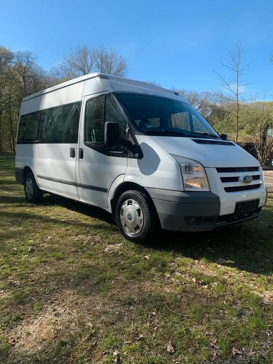 Occasion Ford Transit 140 ch (102 kW) 2008 Blanc Monospace