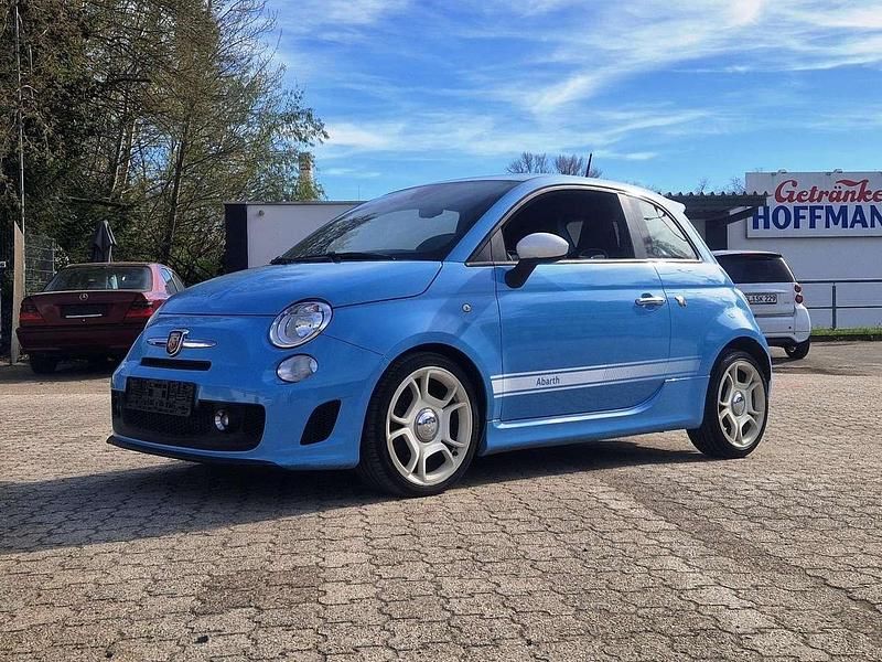 Usata Abarth 500 135 CV (99 kW) 2013 Blu Utilitaria