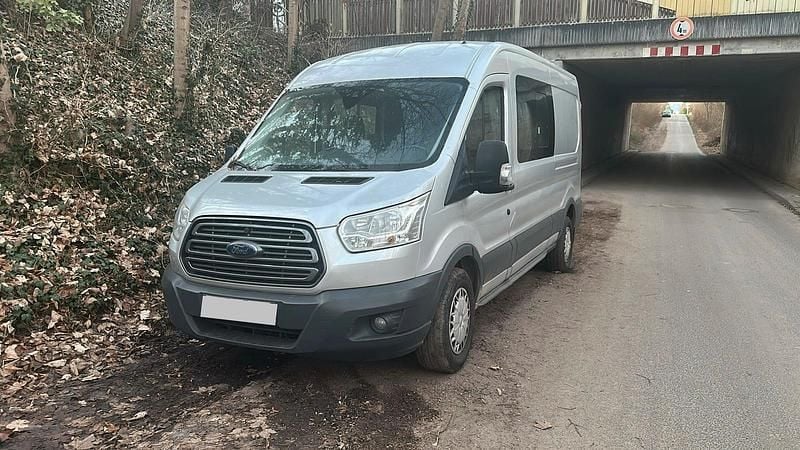 Gebraucht Ford Transit 125 PS (91 kW) 2015 Silber Van / Kleinbus