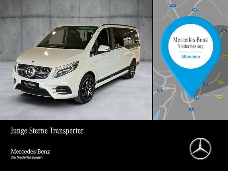Weiß Gebraucht 2021 Mercedes V300 Marco Polo Van / Kleinbus | 58.580 € (Superpreis) - Bild 1/4