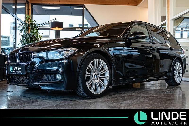 Schwarz Gebraucht 2015 BMW 320 M Sport Kombi | 10.900 € (Guter Preis) - Bild 1/4