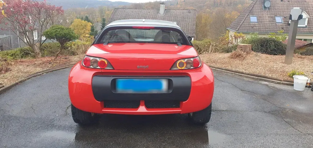 Gebraucht Smart Roadster 61 PS (44 kW) 2003 Rot Cabrio