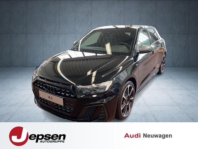 Mythosschwarz metallic Neu 2024 Audi A1 Sportback S-Line Kleinwagen | 39.550 € (Teuer) - Bild 1/4