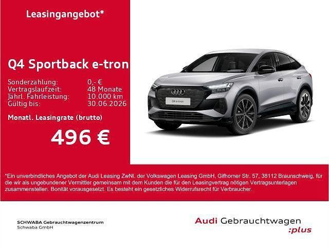 Gebraucht Audi Q4 Sportback e-tron Performance 210 kW (286 PS) 2025 Silber SUV