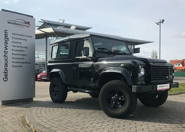 Gebraucht Land Rover Defender S 122 PS (89 kW) 2012 Schwarz SUV