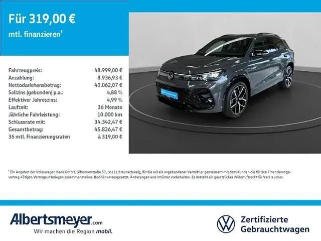 Grau Gebraucht 2025 VW Tiguan R-line SUV | 47.581 € (Guter Preis) - Bild 1/4