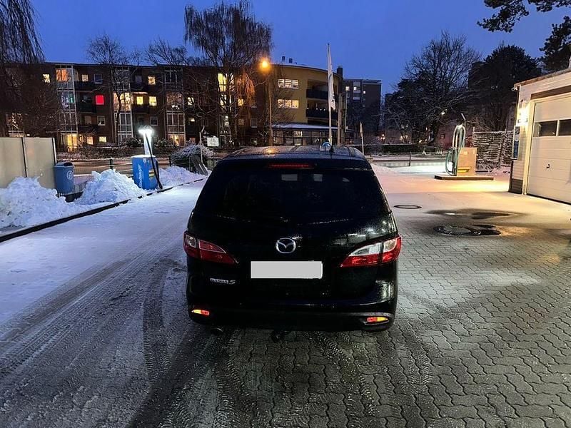 Gebraucht Mazda 5 Center-Line 116 PS (85 kW) 2011 Schwarz Van / Kleinbus