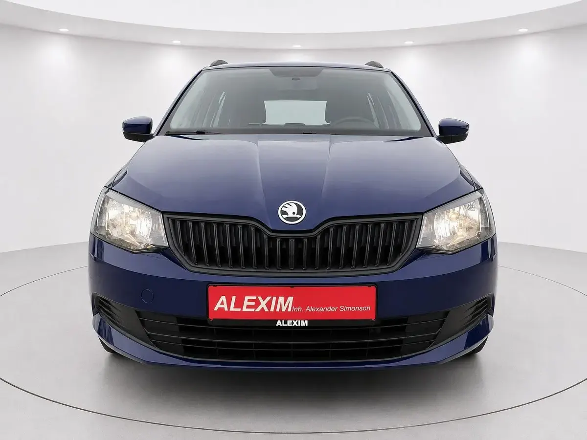 Gebraucht Skoda Fabia 75 PS (55 kW) 2017 Blau Kombi