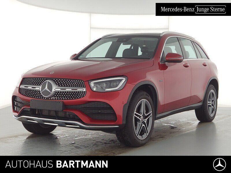 Designo hyazinthrot Gebraucht 2020 Mercedes GLC300e AMG SUV | 34.500 € (Guter Preis) - Bild 1/4