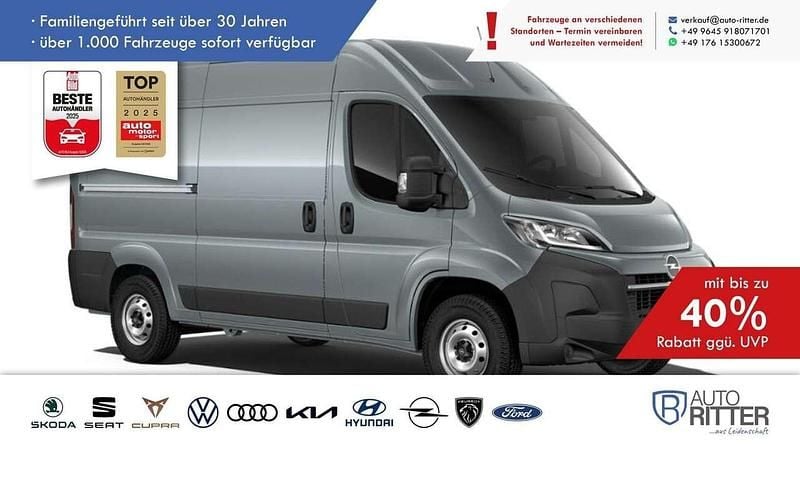 Thunder grau/grau Neu 2025 Opel Movano Van | 34.290 € (Guter Preis) - Bild 1/4
