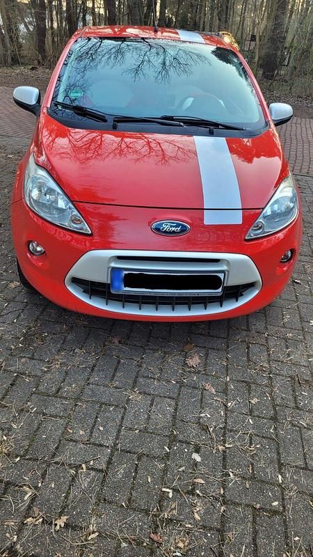 Gebraucht Ford Ka Individual 69 PS (50 kW) 2009 Rot Kleinwagen